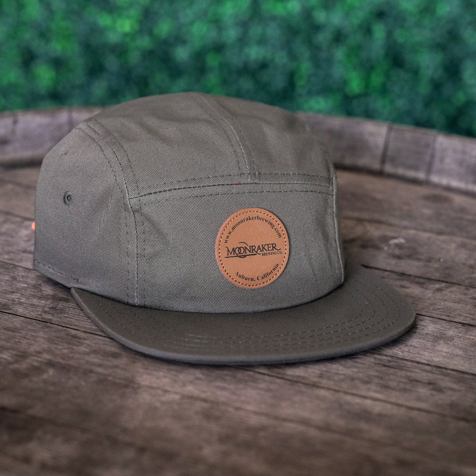 5 Panel Hipster Hat Green
